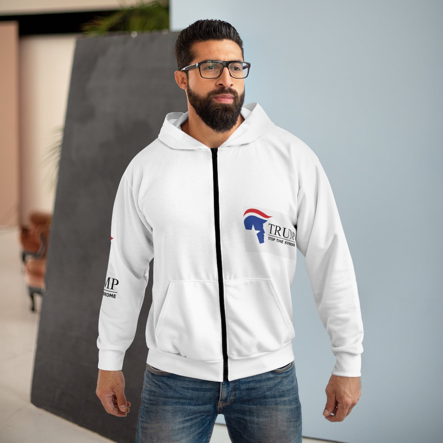 Unisex Zip Hoodie (AOP)