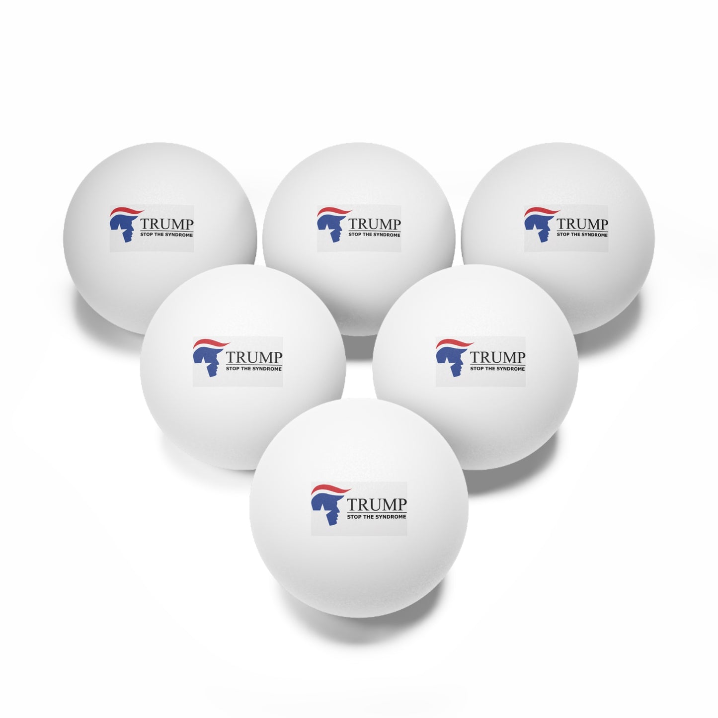 Ping Pong Balls, 6 pcs